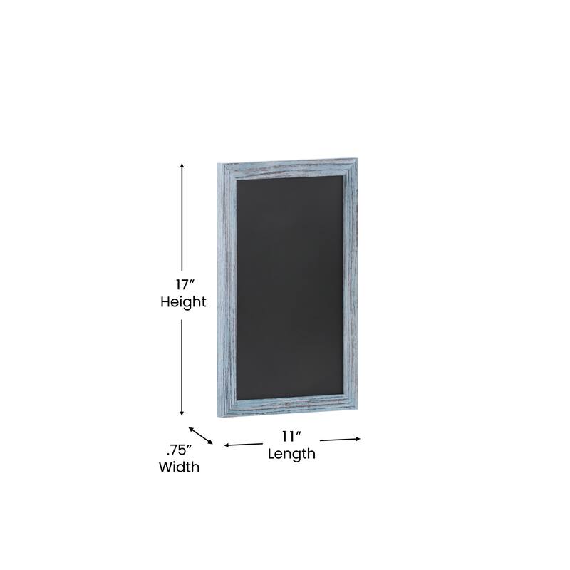 Set of 10 Wall Mounted Magnetic Chalkboards
