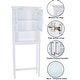preview thumbnail 6 of 5, Spirich Home Bathroom Shelf Over The Toilet, Bathroom Cabinet Organizer with Moru Tempered Glass Door