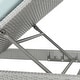 preview thumbnail 15 of 21, Portofino Casual 2 Piece Sunbrella Outdoor Patio Lounger & Mattress