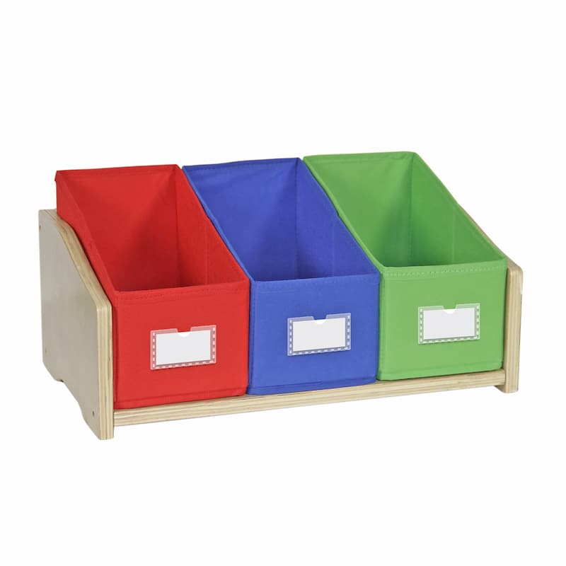 Guidecraft Table Top Bin Holder - Short