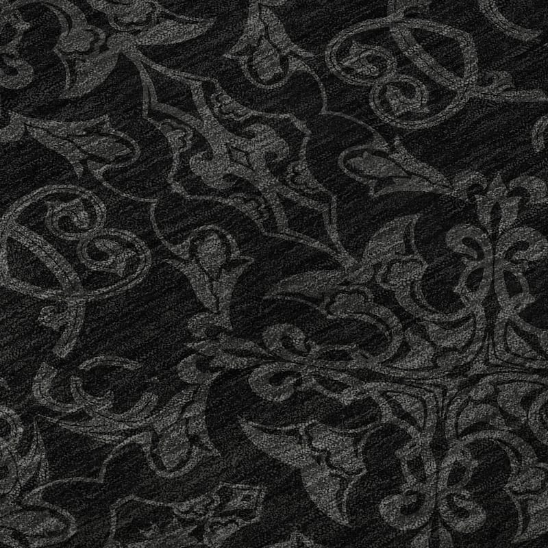 Premium Washable Super Soft Dark Traditional Mayfield Rug