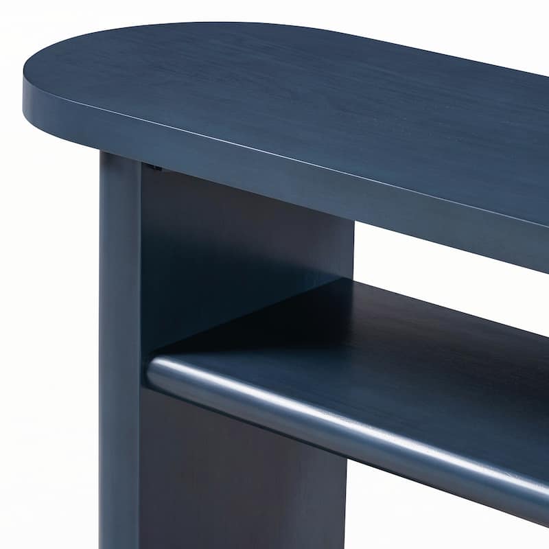 Elegant Minimalist Console Table(Navy)