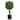 Nearly Natural 2' Boxwood Ball with Woven Trunk Artificial Tree UV Resistant (Indoor/Outdoor) - Green
