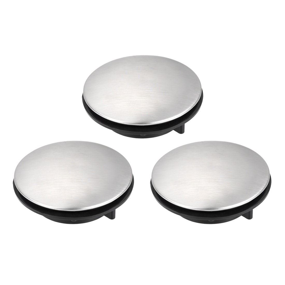 3 Pcs Kitchen Sink Tap Faucet Hole Cover for Dia 1.2 to 1.6 Inch - For Dia  1.2