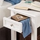 preview thumbnail 85 of 84, Zayden 1-drawer Side Table with Charging Station by iNSPIRE Q Bold