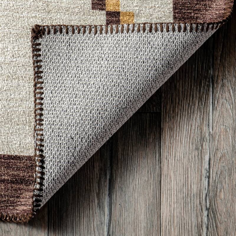 Nuloom Colbie SpinClean Tribal Machine Washable Area Rug