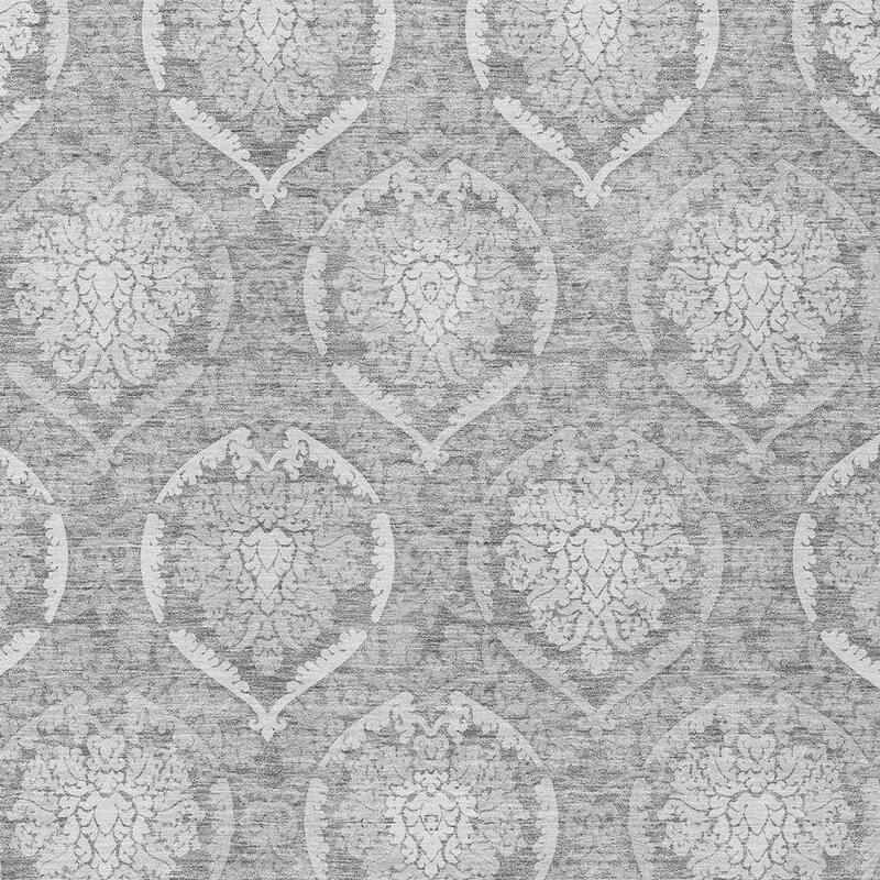 HomeRoots Medallion Transitional Rectangle Outdoor Rug