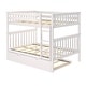preview thumbnail 19 of 36, Max and Lily Full over Full Bunk Bed with Trundle Bed