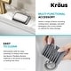 preview thumbnail 25 of 102, Kraus Silicone Drying Rack Mat