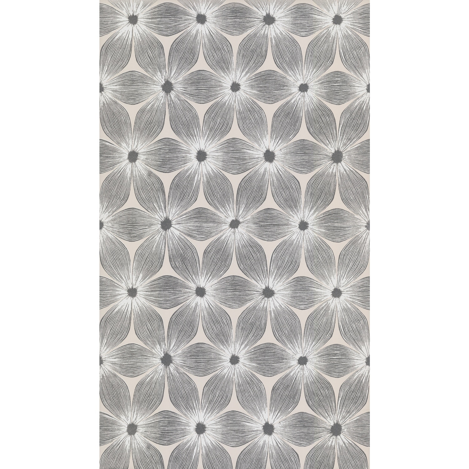 Candice Olson Everlasting White & Silver Wallpaper