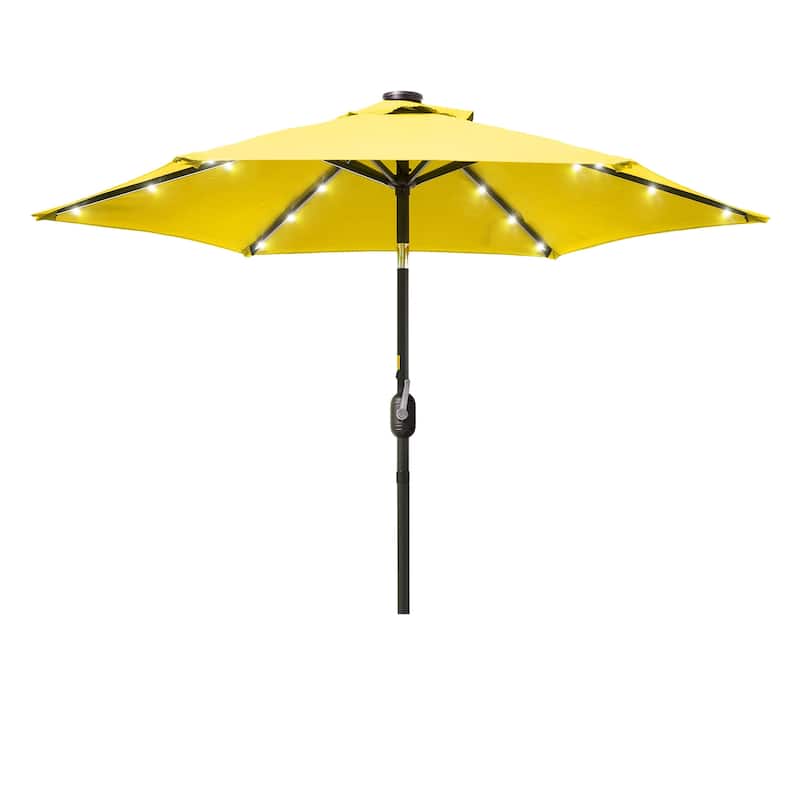 BONOSUKI Outdoor Patio Umbrella with Metal Frame for Modern Patio Living - 12x14FT - Grey