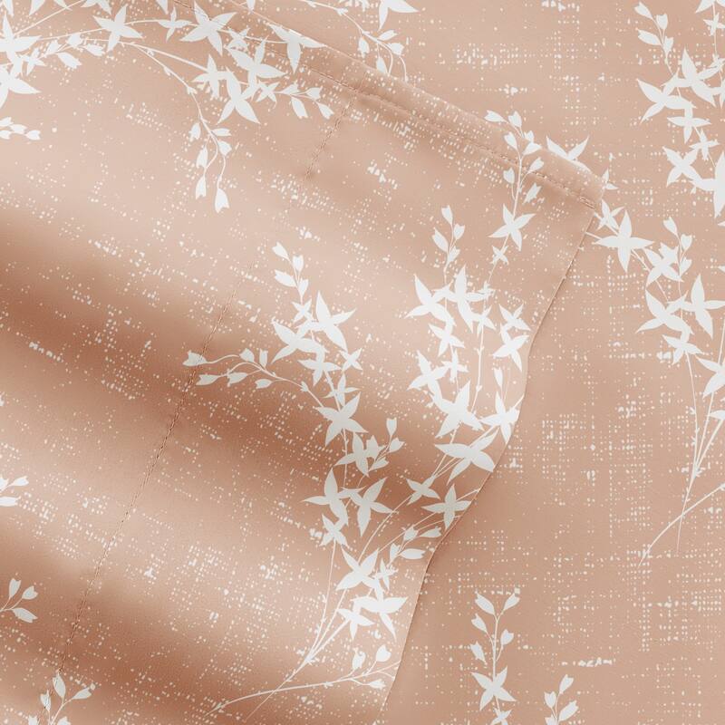 Delicate Details Patterned Ultra-Soft Bed Sheet Sets