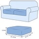 preview thumbnail 2 of 91, Subrtex Stretch Separate Sofa Cushion Slipcovers (1/2/3 PCS)