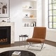preview thumbnail 23 of 36, Art Leon Retro Armless PU Leather Chair