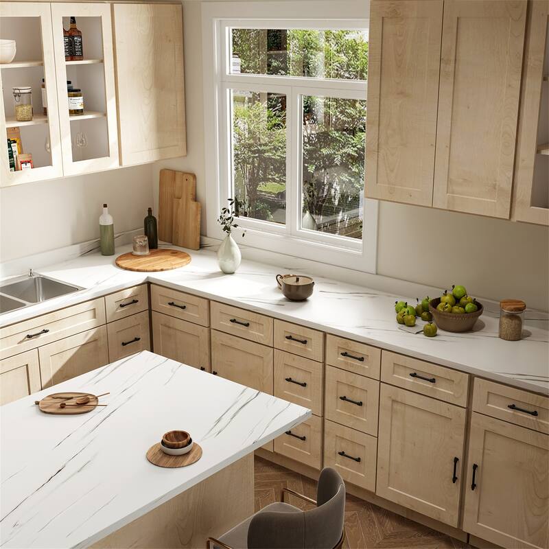 96"L x 25.56"W x 0.75"D Laminate Countertopf
