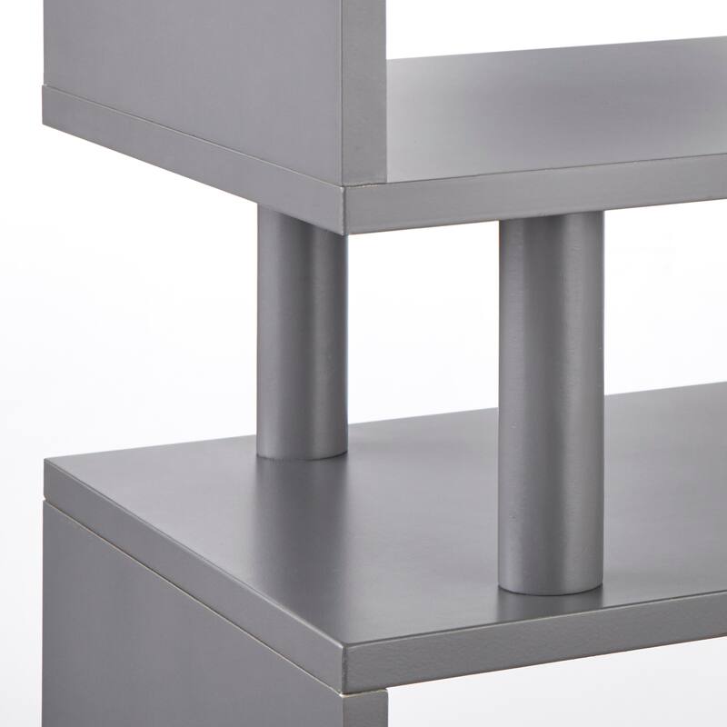 Simple Living Margo Mid-century Modern 3-tier Bookshelf - 59.5"h x 36"w x 11.8"d