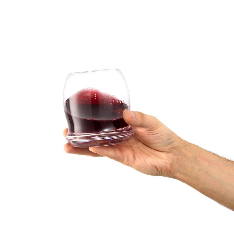 JoyJolt Cosmos Stemless Wine Glasses 17.5 oz Set of 2 Bed Bath