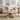 Krakova Rustic X-Base Round Pine Veneer Wood Coffee Table