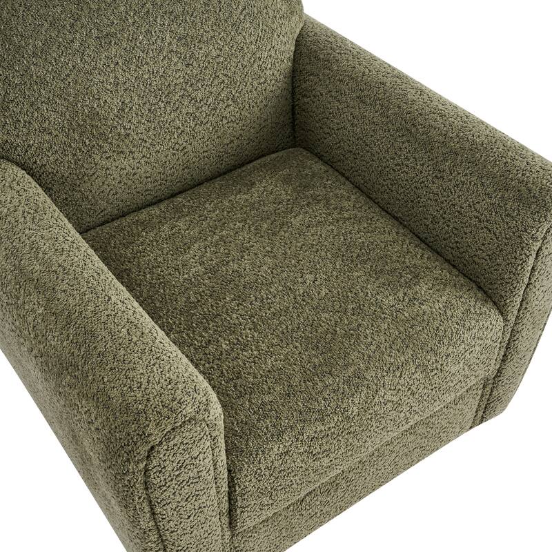 Christopher Knight Home - Rapallo Modern Upholstered Accent Chair with Plush Fabric Seat