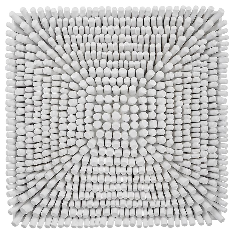 Uttermost Portside Wood Wall Panel - Matte white