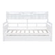 preview thumbnail 27 of 37, Twin Size Daybed with Drawers, Wood Twin Daybed with Bedside Shelf White - Twin