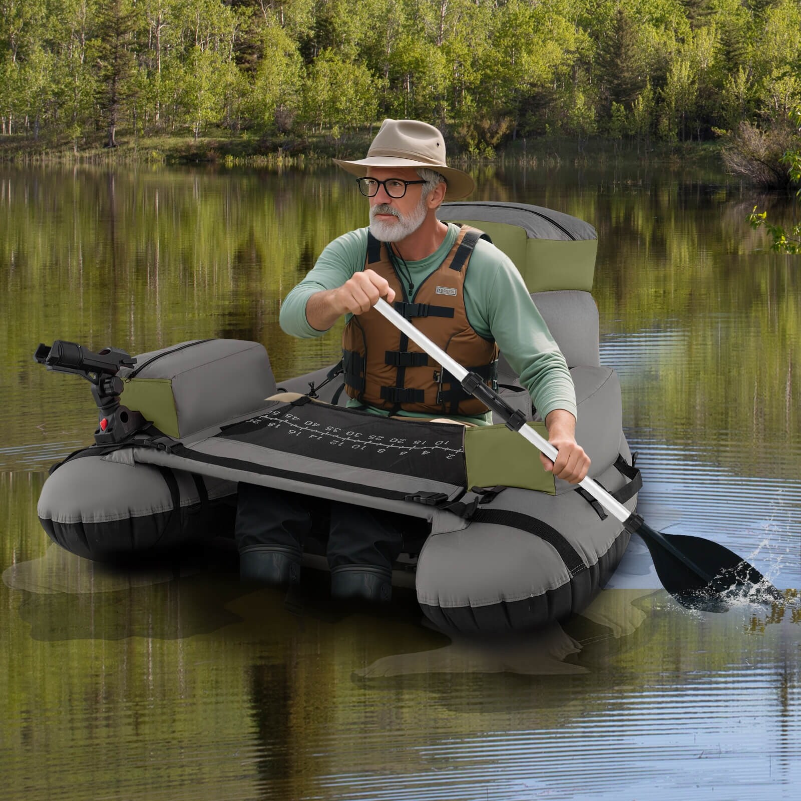 classic accessories fishing Goplus Inflatable Float Tube w/Pump Paddles Fish Ruler The Stellex Trailerable Boat Cover by Classic Accessories provides strong protection regardless of your climate Kennebec Float Tube, Classic Accessories