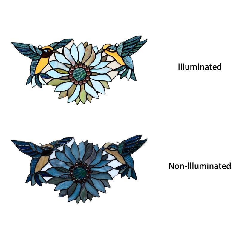 Bird Design Window Panel/ Suncatcher
