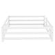 preview thumbnail 59 of 70, Toddler Montessori Bed Kids Floor Bed Frame with Fences, No Slats Wood Frame Bed for Kids Girls Boys Children's Room