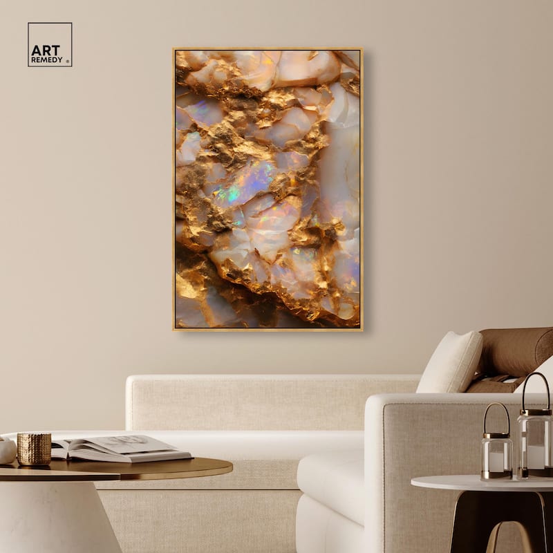 Mythic Gleam Canvas by Art Remedy