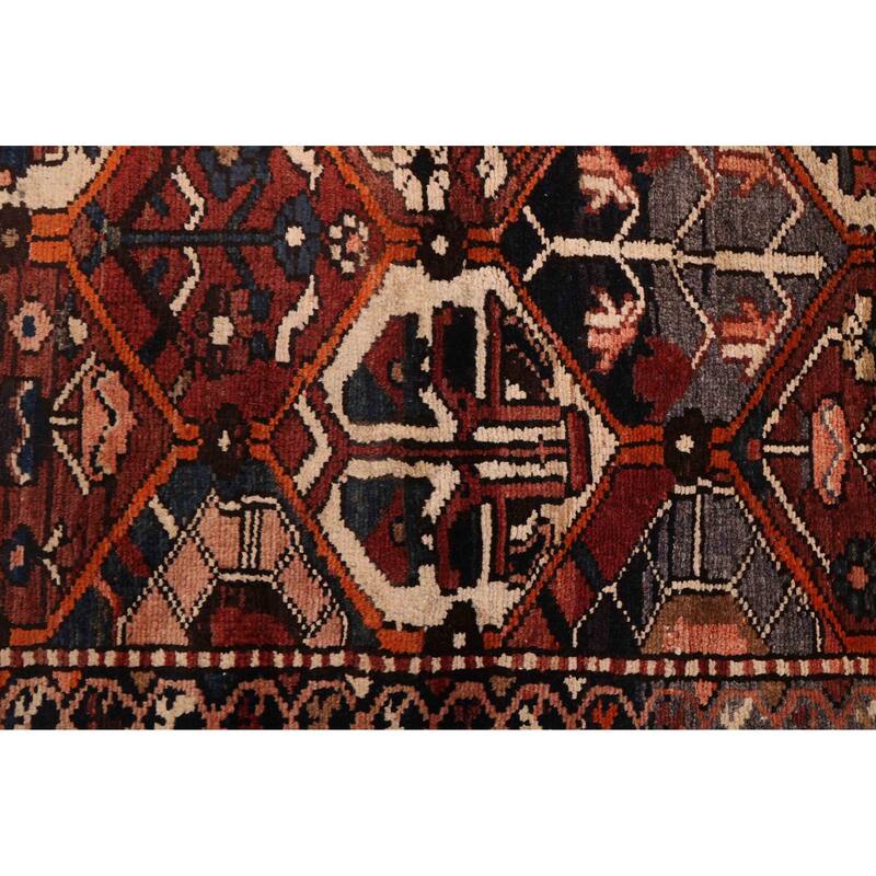 ECARPETGALLERY Hand-knotted Kayseri Vintage Red Wool Rug - 5'1 x 6'9