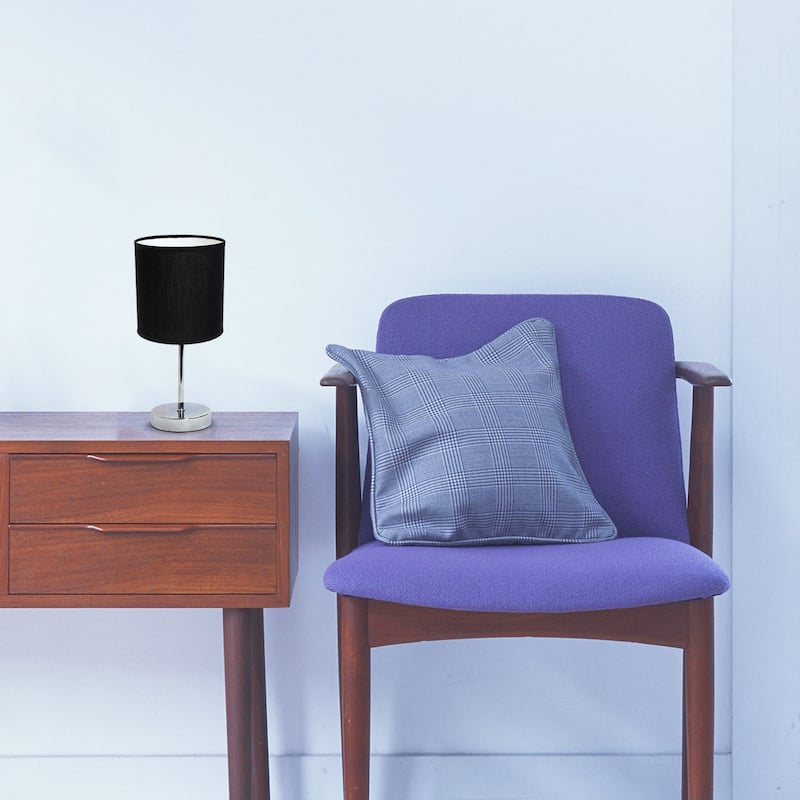 Simple Designs 11.81" Basic Mini Table Lamp with Feit LED Bulb Included - 11.81