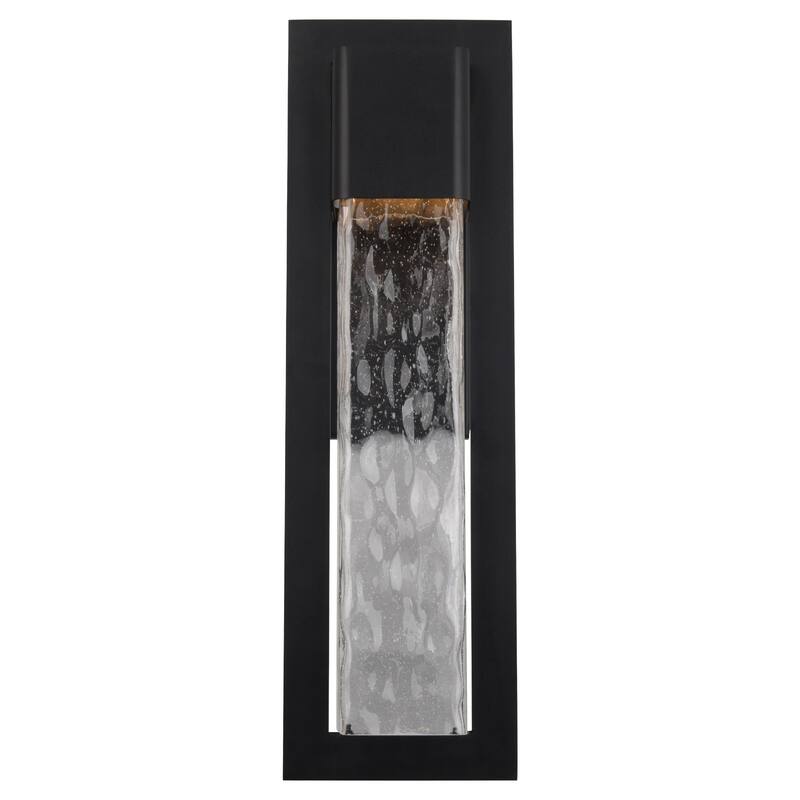 Mist 16in LED Indoor or Outdoor Wall Light 3000K Black
