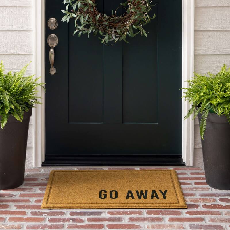 Mohawk Home Faux Coir Novelty Impressions Doormat