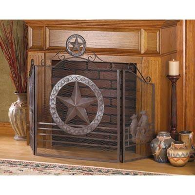 Shop Lone Star Fireplace Screen On Sale Free Shipping Today
