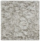 preview thumbnail 55 of 58, SAFAVIEH Handmade Ocean Shag Lyse Glam 2.5-inch Thick Rug 4' Square - Light Grey - Square