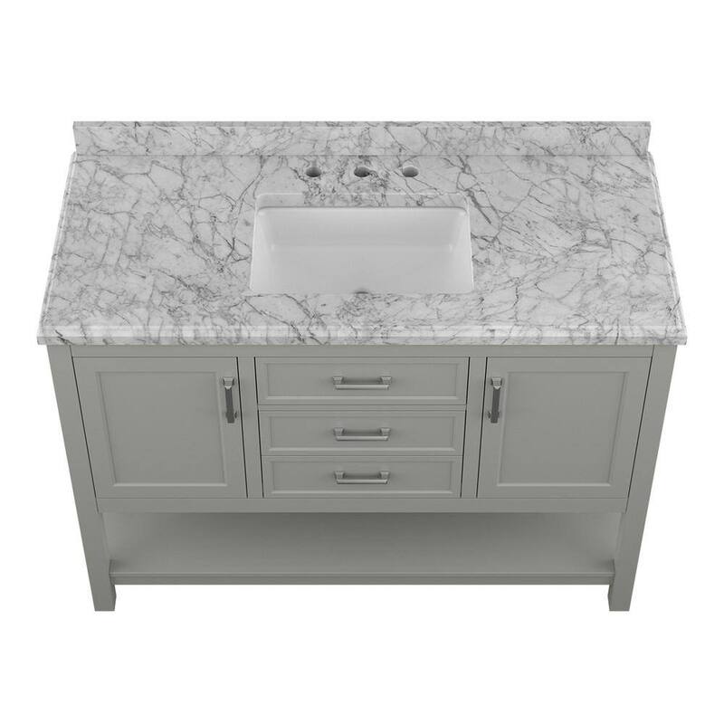 Design Element Affinity 49" Single Sink Vanity