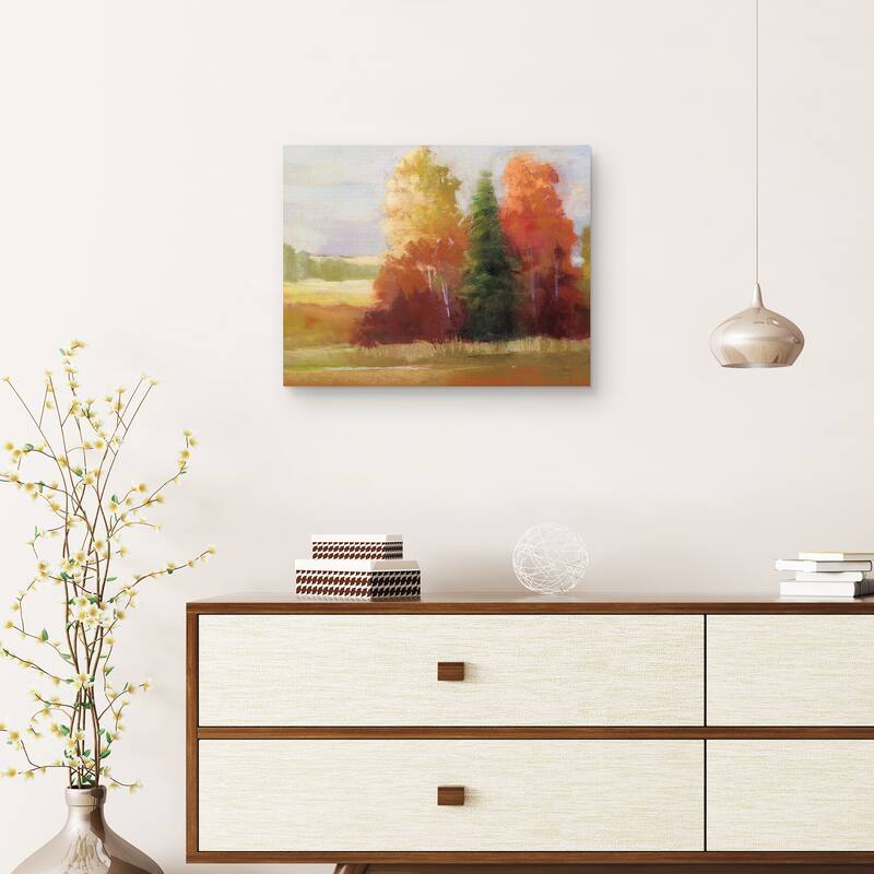 Autumn Leaves by Carol Rowan Canvas Art Print