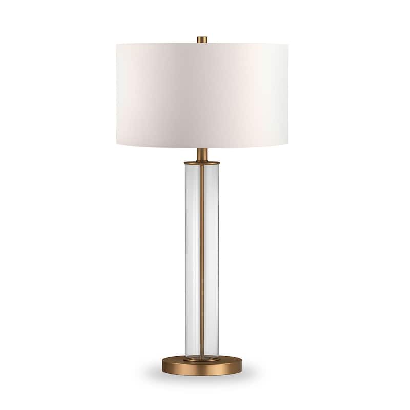 Harlow 29" Tall Table Lamp with Fabric Shade