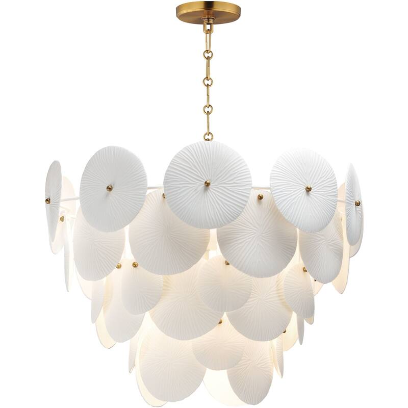 Maxim 12825WT Isla 5 Light 24" Wide Waterfall Chandelier