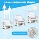 preview thumbnail 8 of 19, Costway 6-in-1 Multi-activity Children Table & Chair Set with Pen - See Details