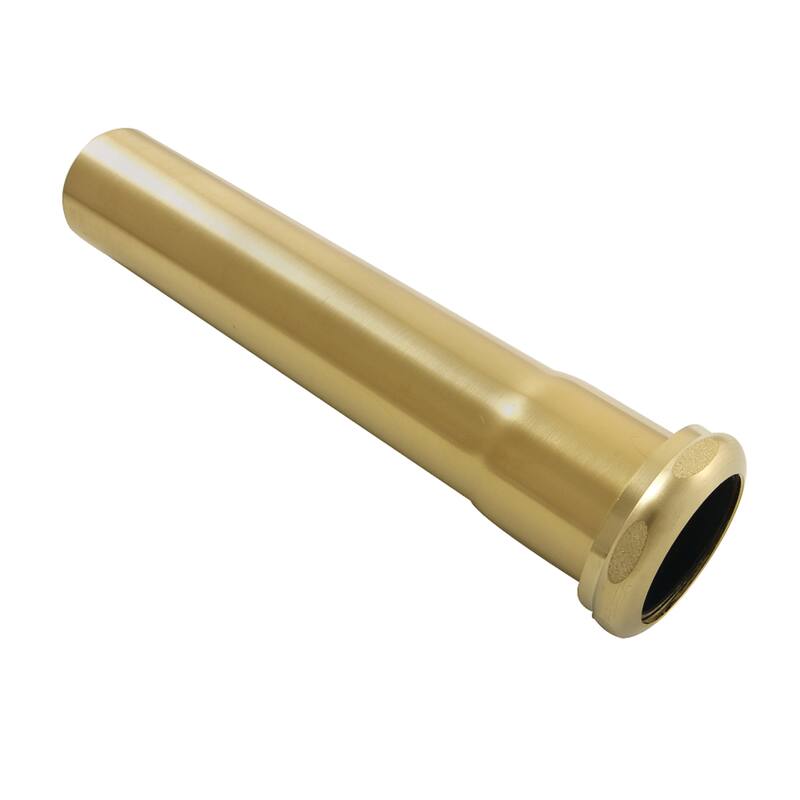 Kingston Brass Century 1-1/2" x 8" Brass Slip Joint Tailpiece Extension Tube - Brushed Brass