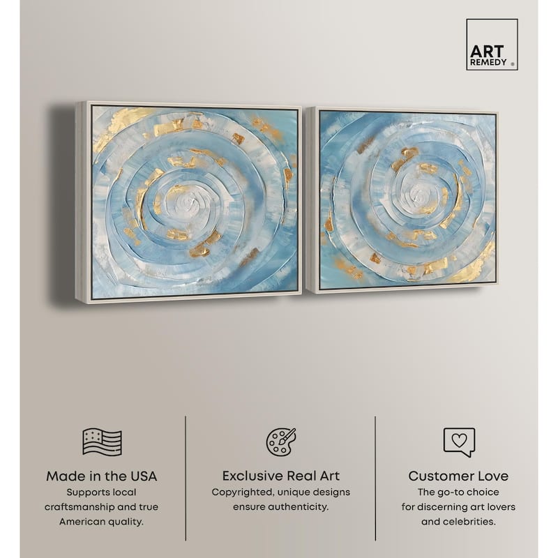 Shopping Gals Cover Canvas by Art Remedy