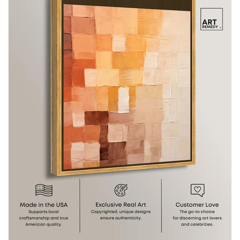 Umber Undertones Canvas by Art Remedy