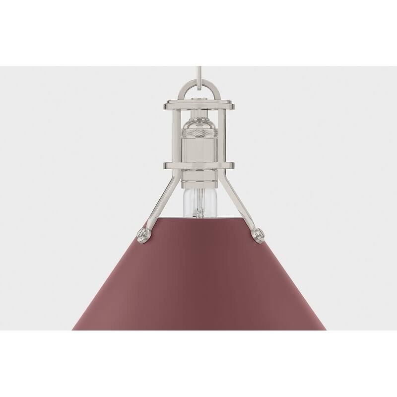 Hudson Valley Lighting Painted No.2 10" Wide Mini Pendant