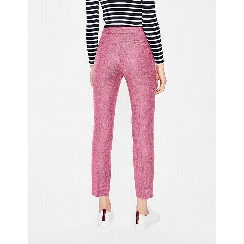Shop Boden Pink Women S Size 4 British Tweed Trousers Dress Pants