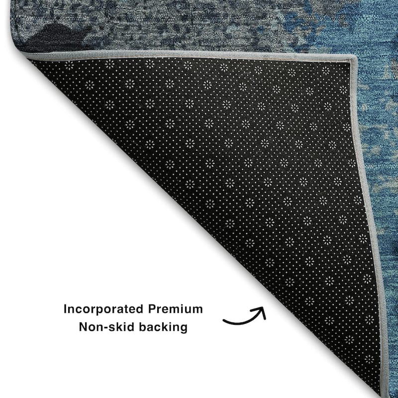 Premium Washable Super Soft Modern Glam Mayfield Rug