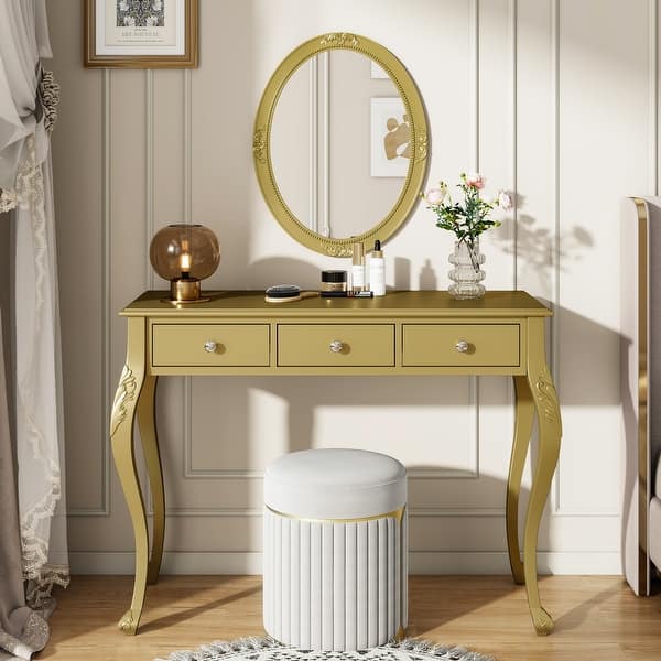 white christmas dresses Luxury Modern Bespoke Style Carving Dressing Table