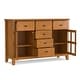 preview thumbnail 49 of 78, WYNDENHALL Stratford Solid Wood Transitional Sideboard Buffet - 54 inch Wide