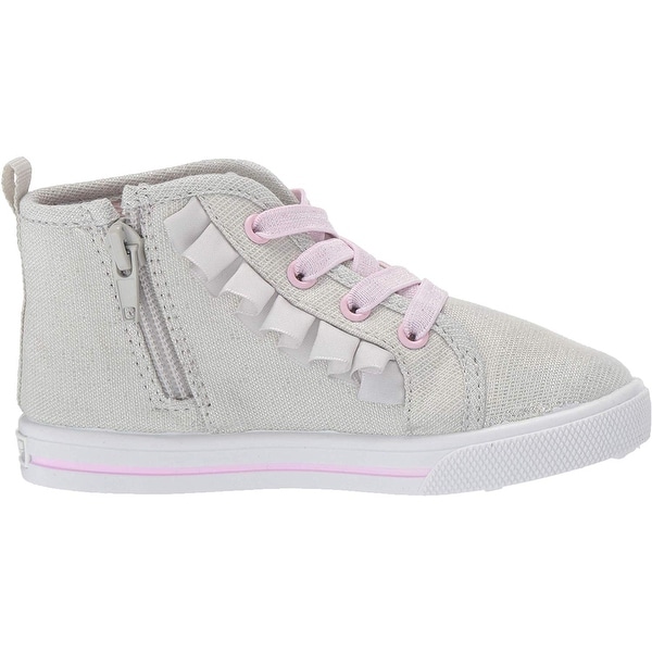 OshKosh BGosh Kids Tazanna Girls Ruffle High-top Sneaker
