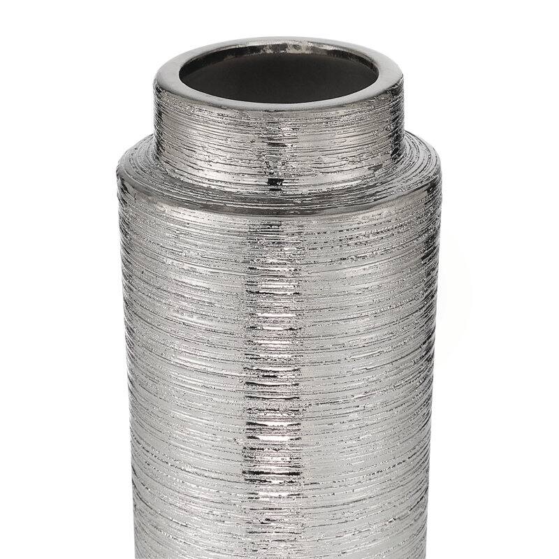 Acroma 12.9" Ceramic Floor Vase 2-set Decoration For Home Office Decor.